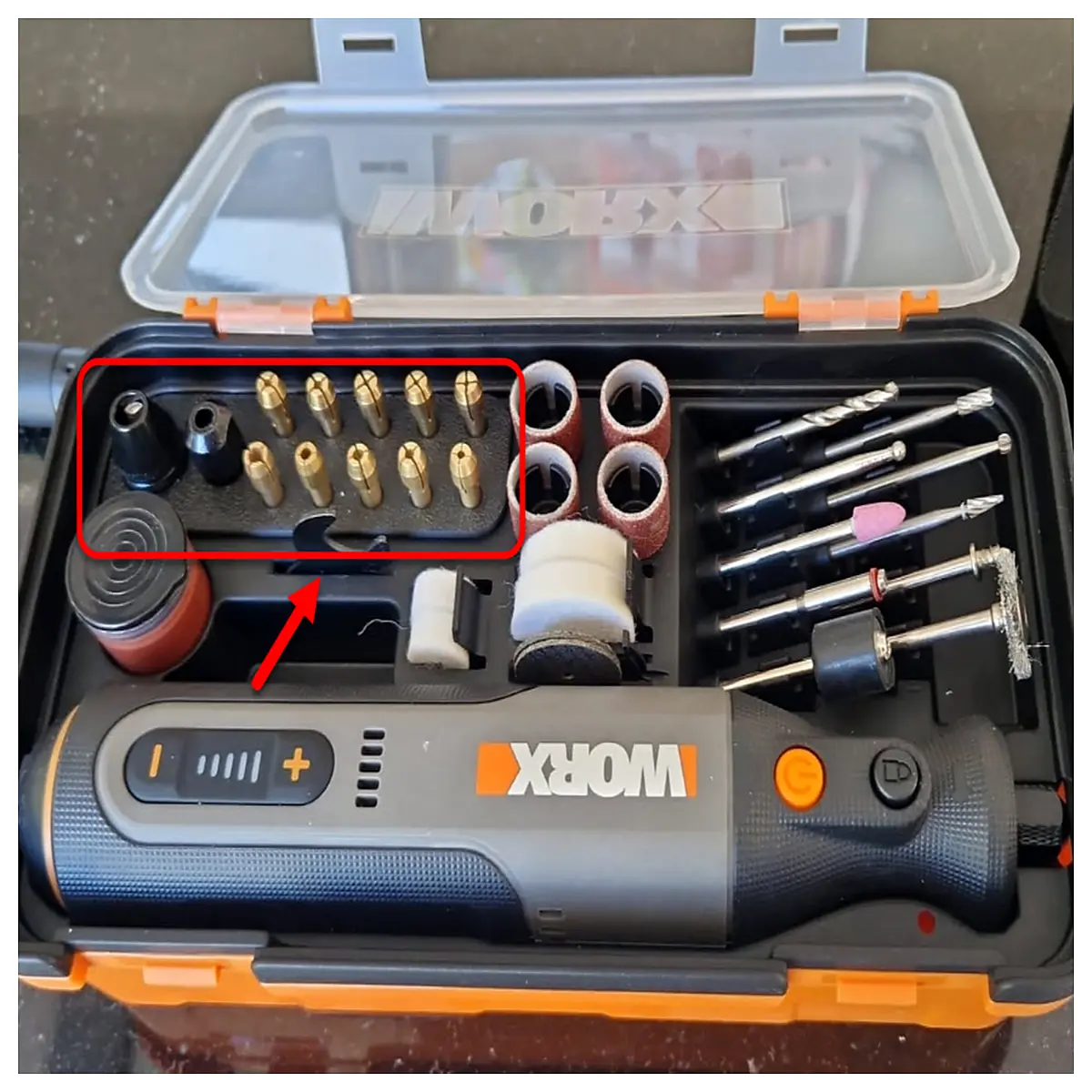worx wx106 chuck keyless drill adapter set replacement bits for power tools