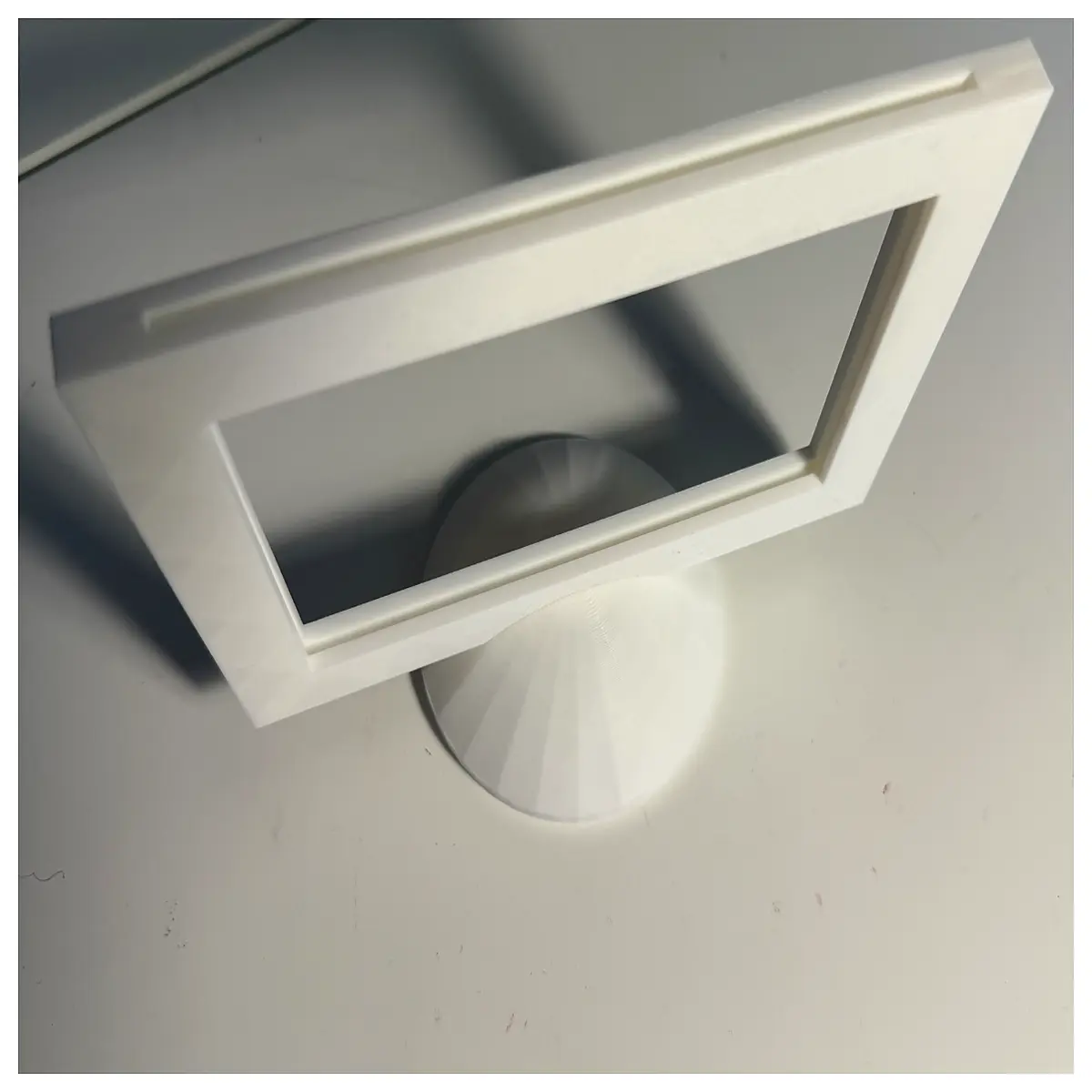 simple photo frame horizontal vertical wall mounted desktop picture holder