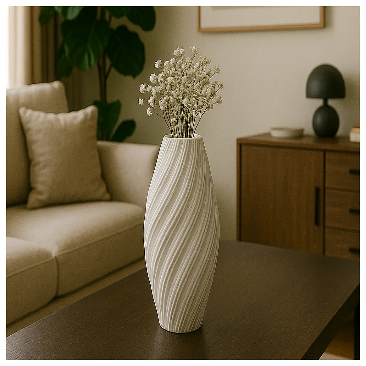 ice cream shaped vase for home decor floral arrangement container with sweet design