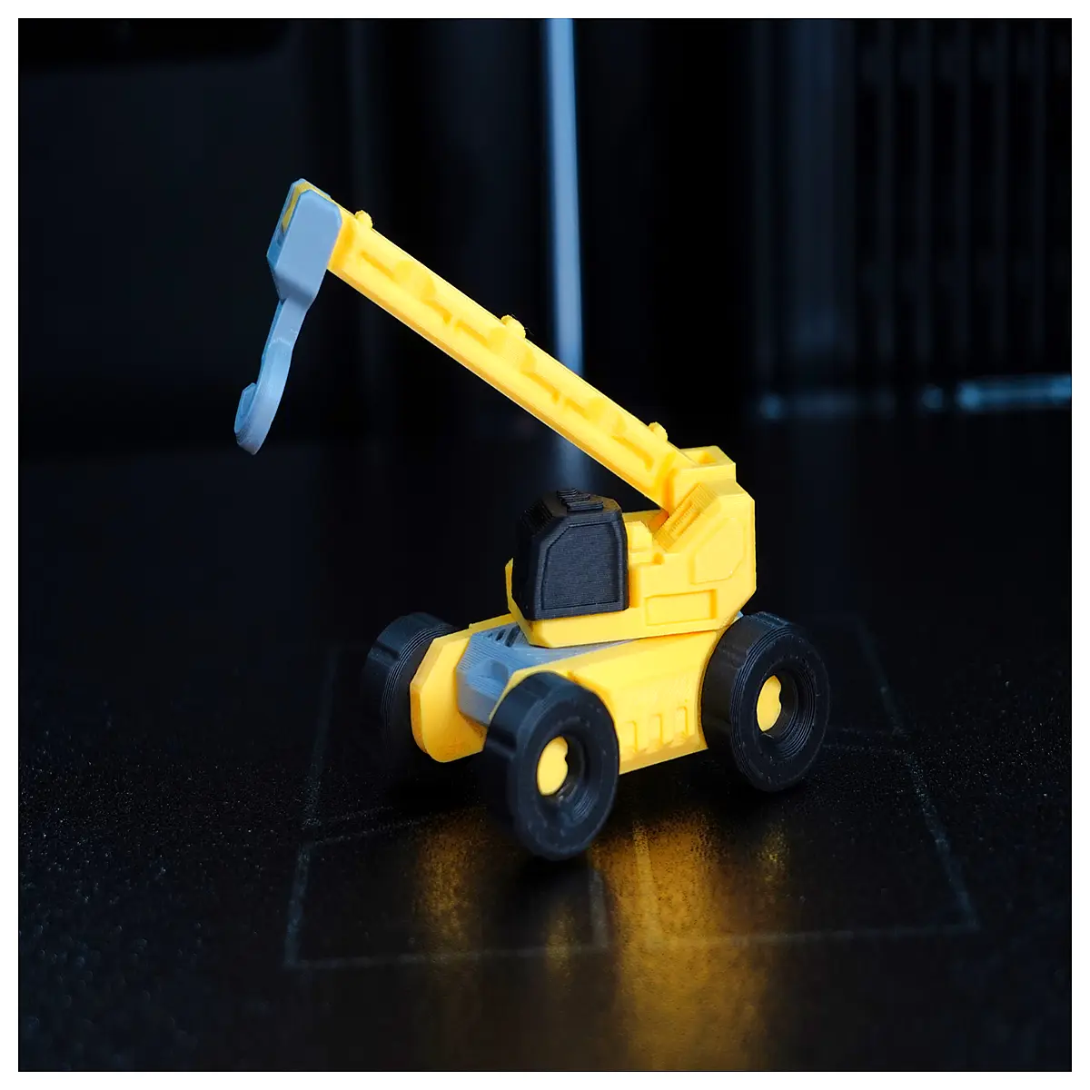 large scale crane building toy for adults detailed construction vehicle assembly hobby gifts