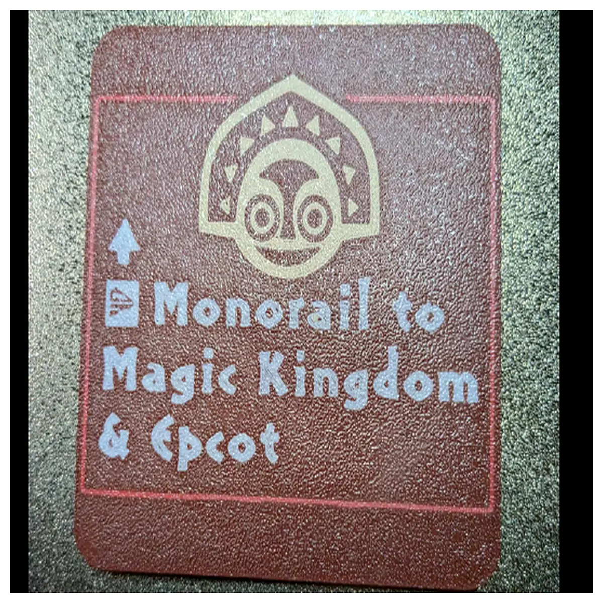 polynesian resort monorail mug coaster kingdom coffee cup mat souvenir gift