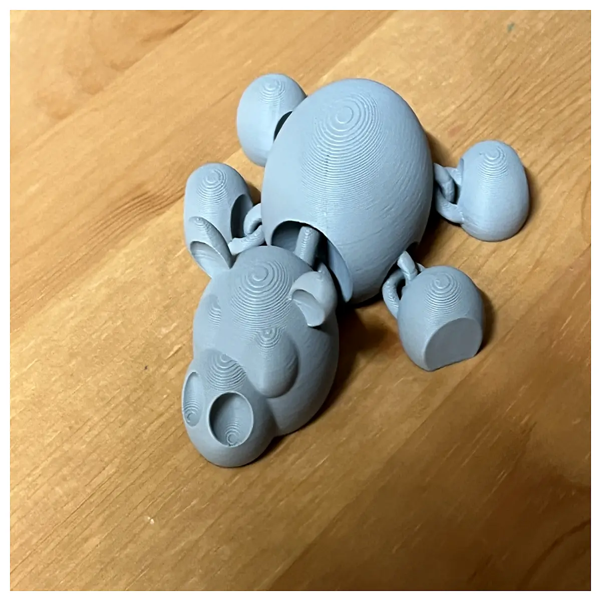 articulated hippo toy for kids realistic moving joint animal figure educational wildlife