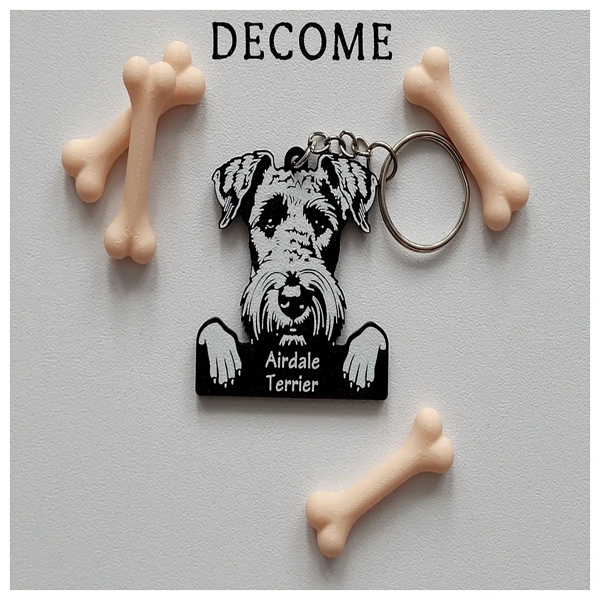 cute dog keychain for women men cute animal key ring bag charm funny pet lover gift accessory