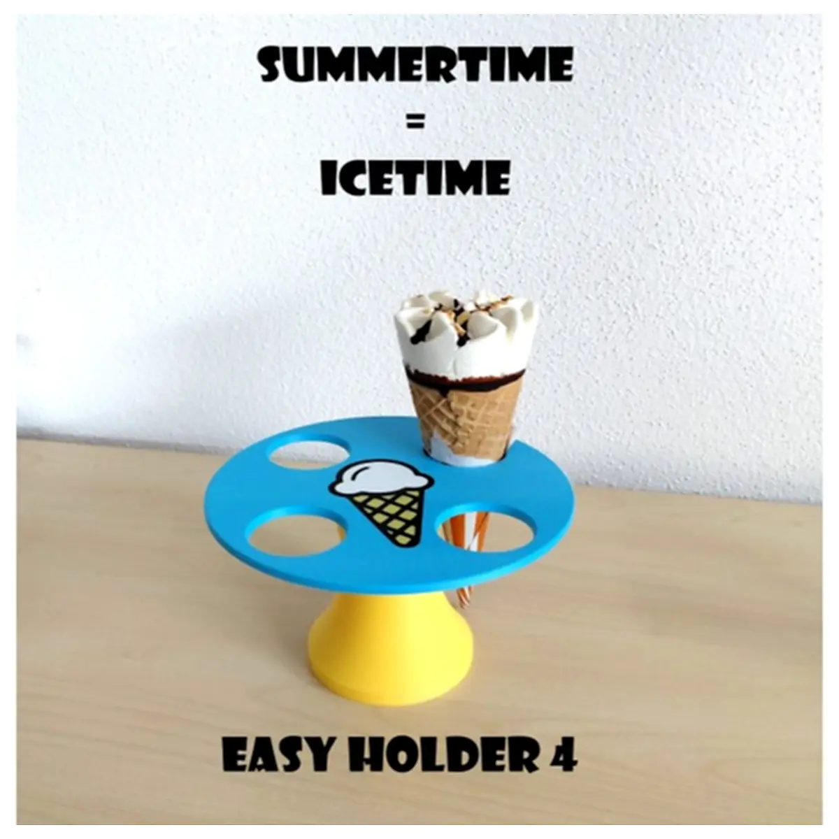ice cream cone holder for kids party supplies table decor