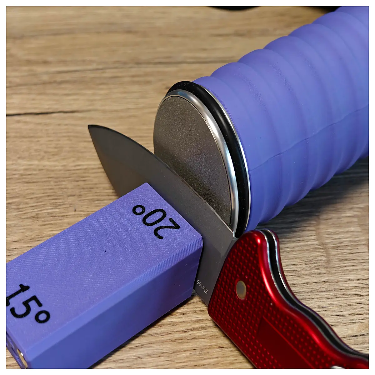 manual sharpener rotary whetstone for kitchen chef knives sharpening tool