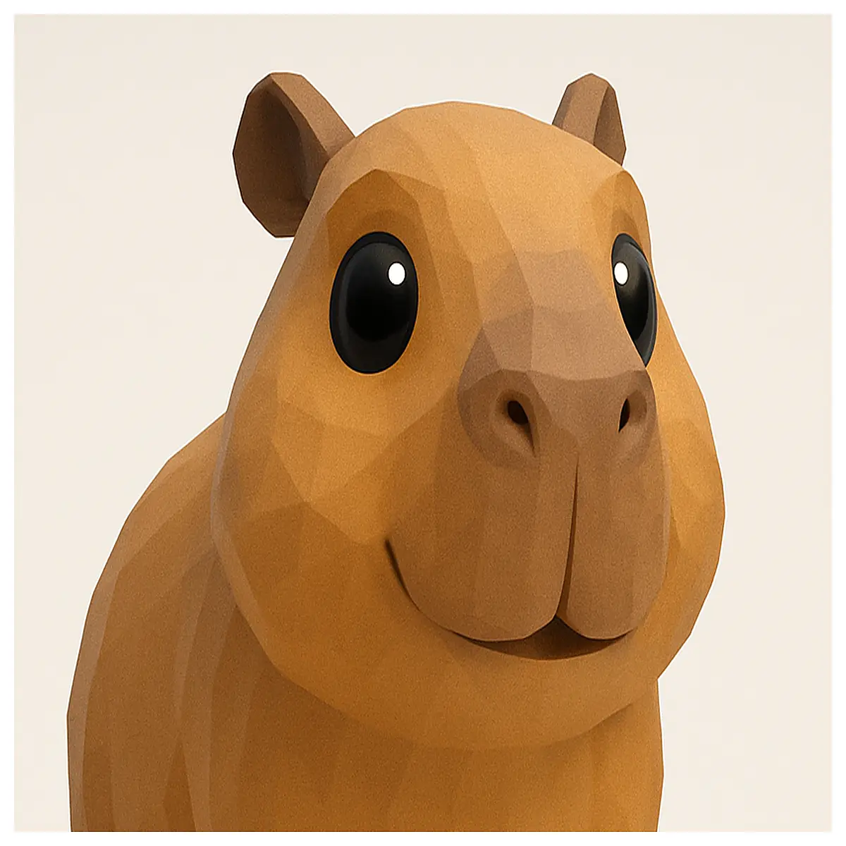 cute capybara statue resin figurine for home desk decor garden ornament animal lover gift