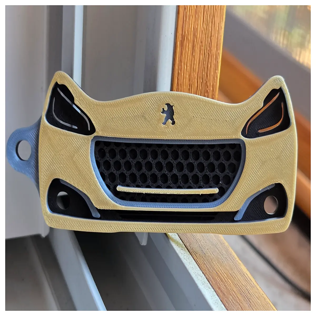 208 keychain metal car key ring accessory for 207 308 408 508 gift
