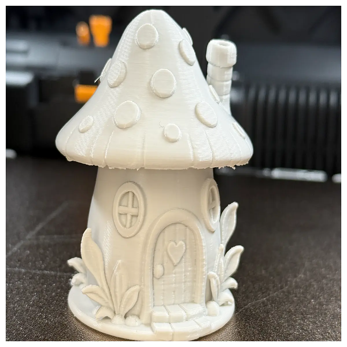 whimsical mushroom house toy fairy tale cottage playset magical forest home for dolls enchanted garden accessory