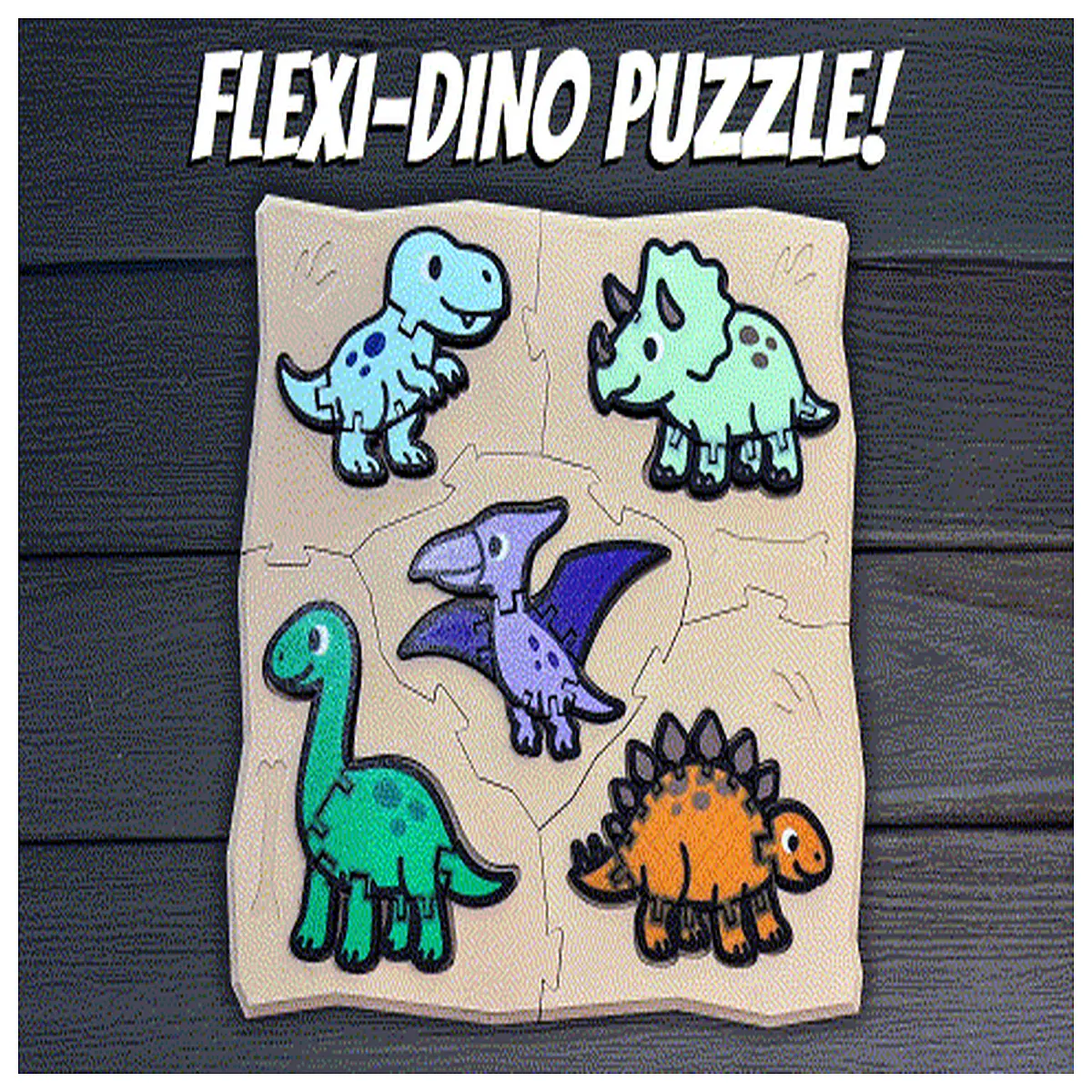 educational dinosaur jigsaw puzzle for kids movable parts learning toy