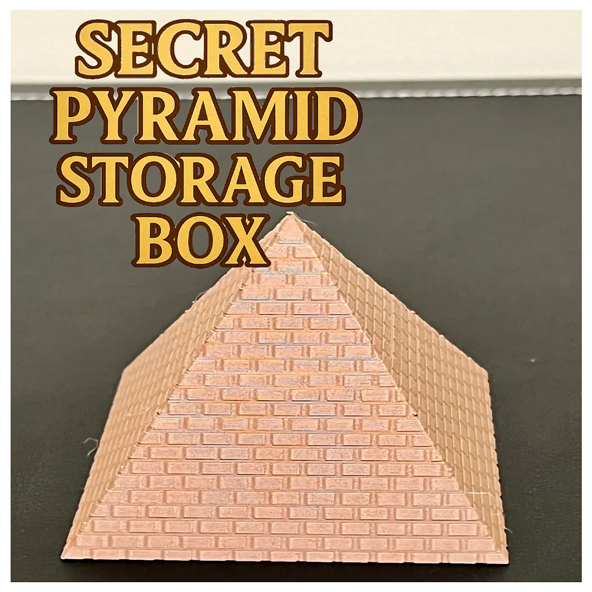 mystery storage box magnetic lid jewelry organizer desktop accessory