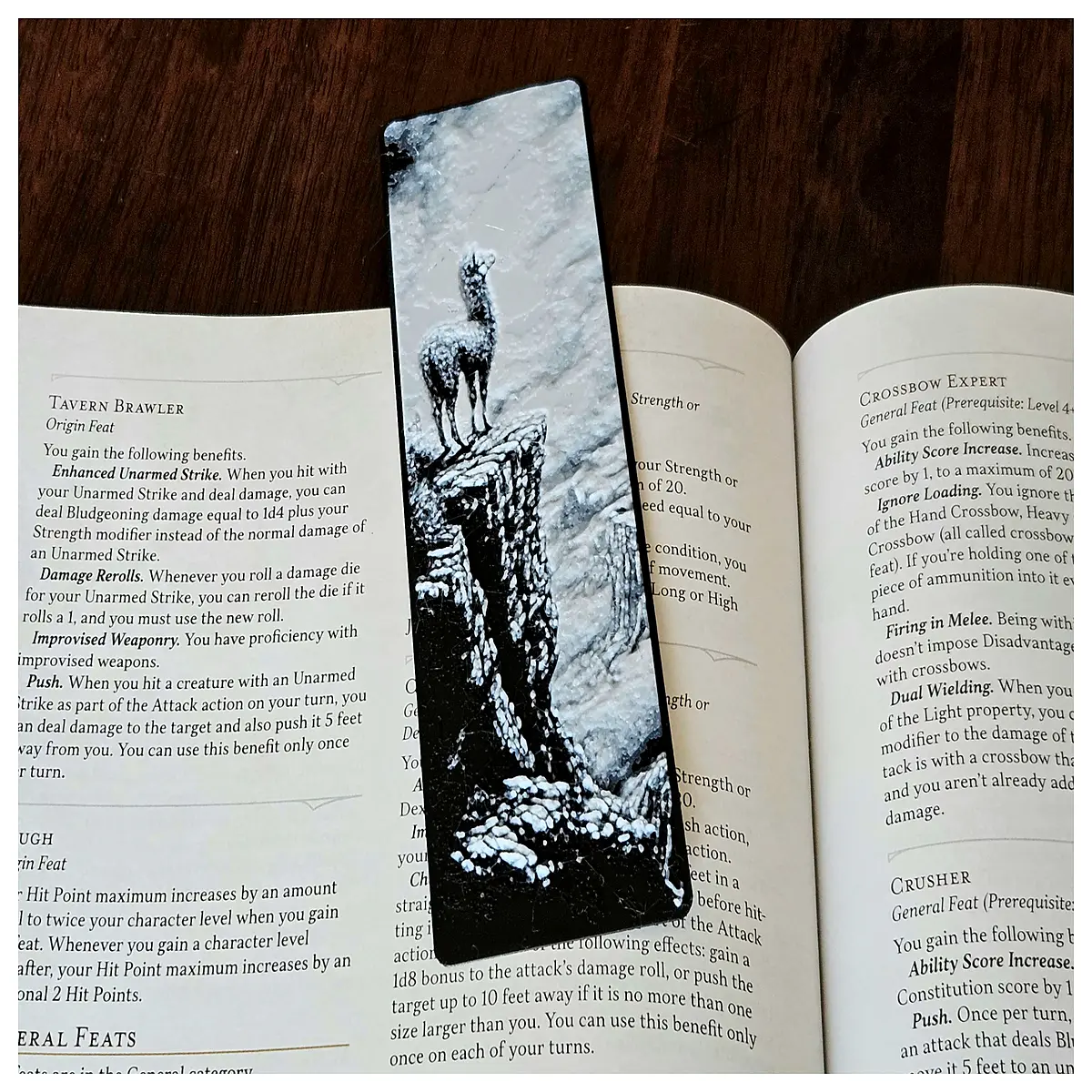 cute alpaca bookmark mountain top animal lover readers