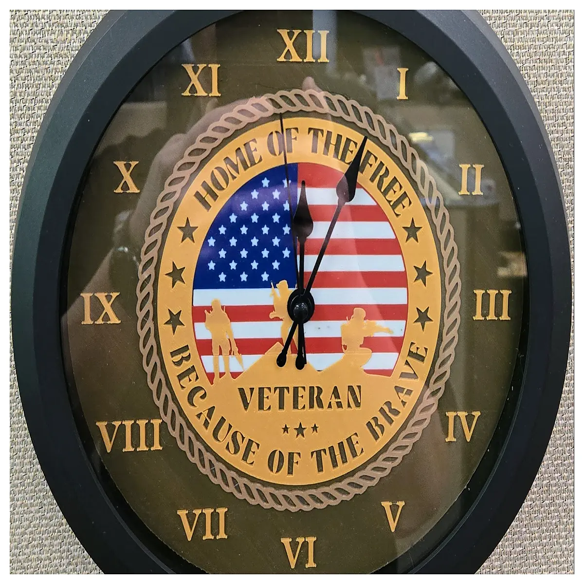 brave freedom home wall clock modern minimalist large diameter silent quartz decorative living room study office art gift