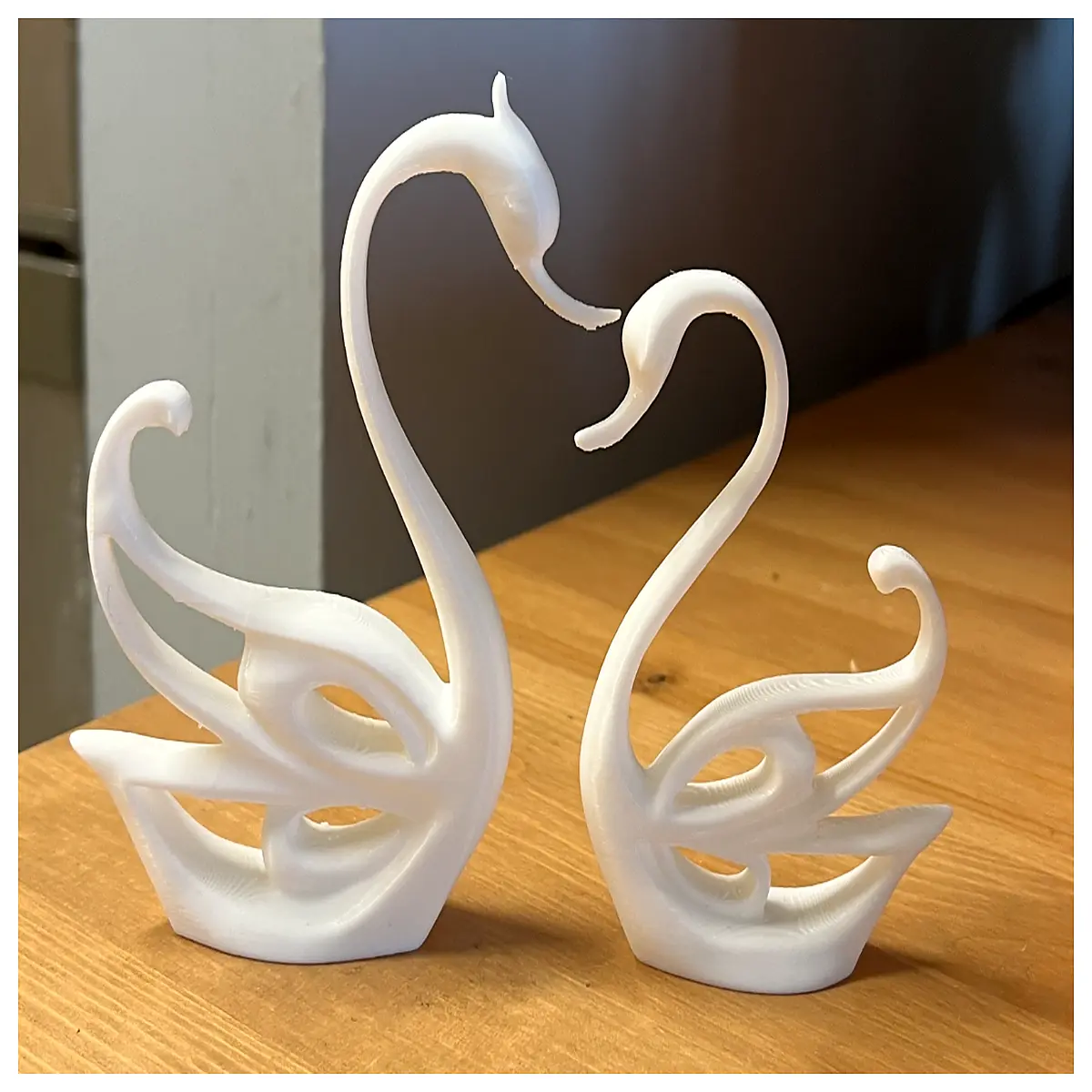 white swan figurine garden statue outdoor decor lawn ornament bird sculpture for yard patio