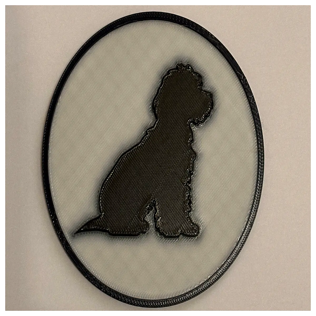 cute poodle dog coasters set non slip pet lover gifts for coffee mugs decorative table protectors