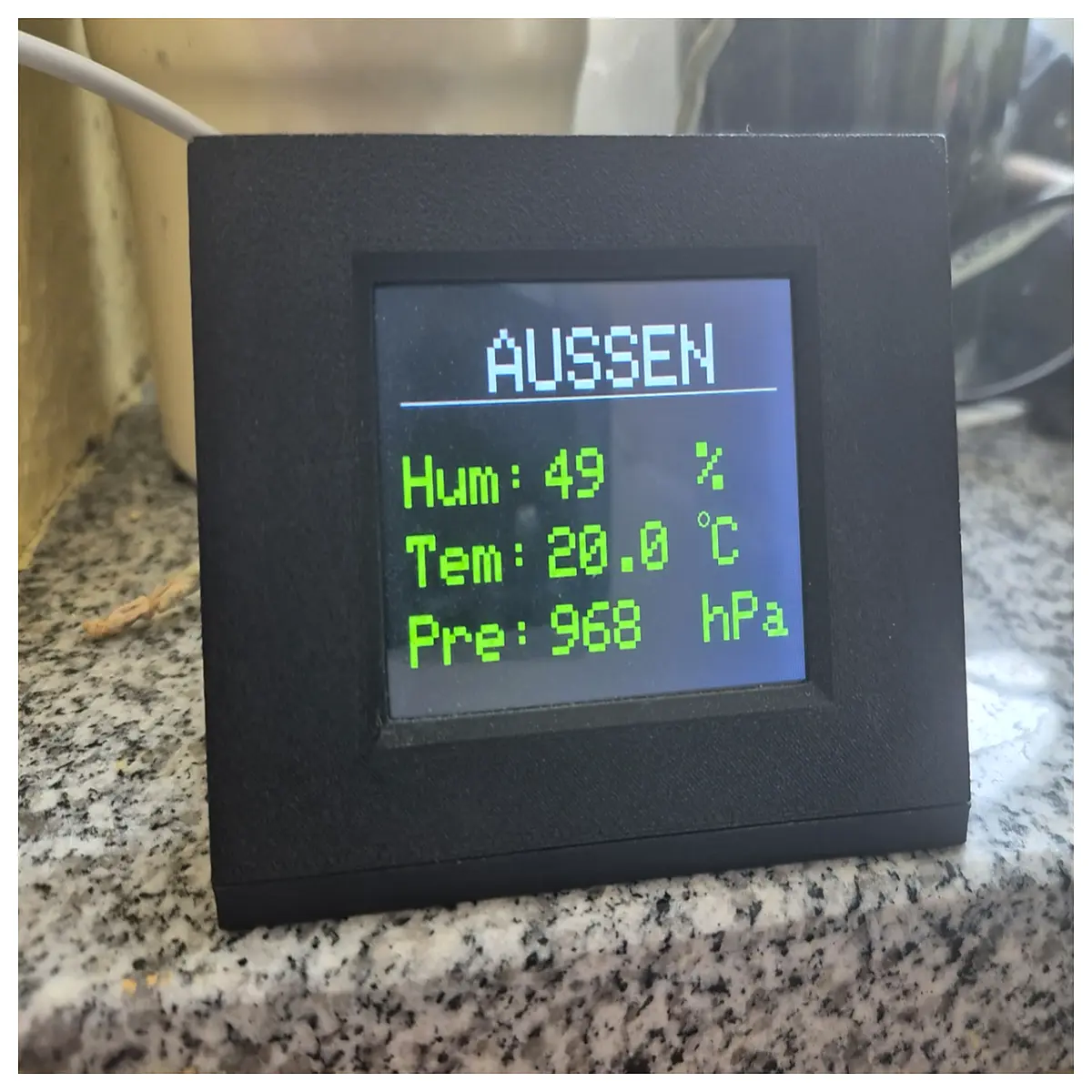 solar hc 12 weather station indoor unit wireless remote sensor monitoring system home garden