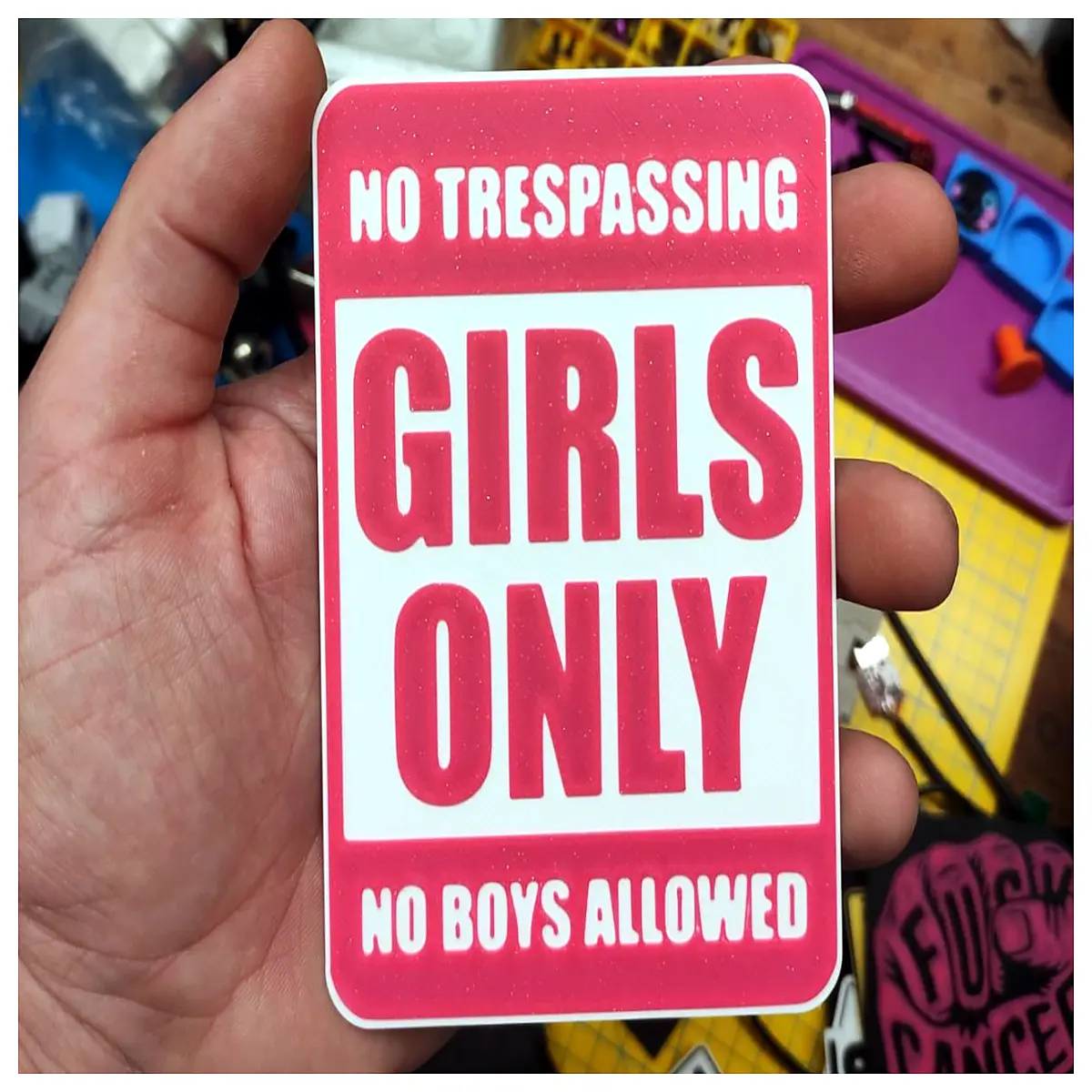 ladies only door sign no men allowed private room sticker for girls bathroom