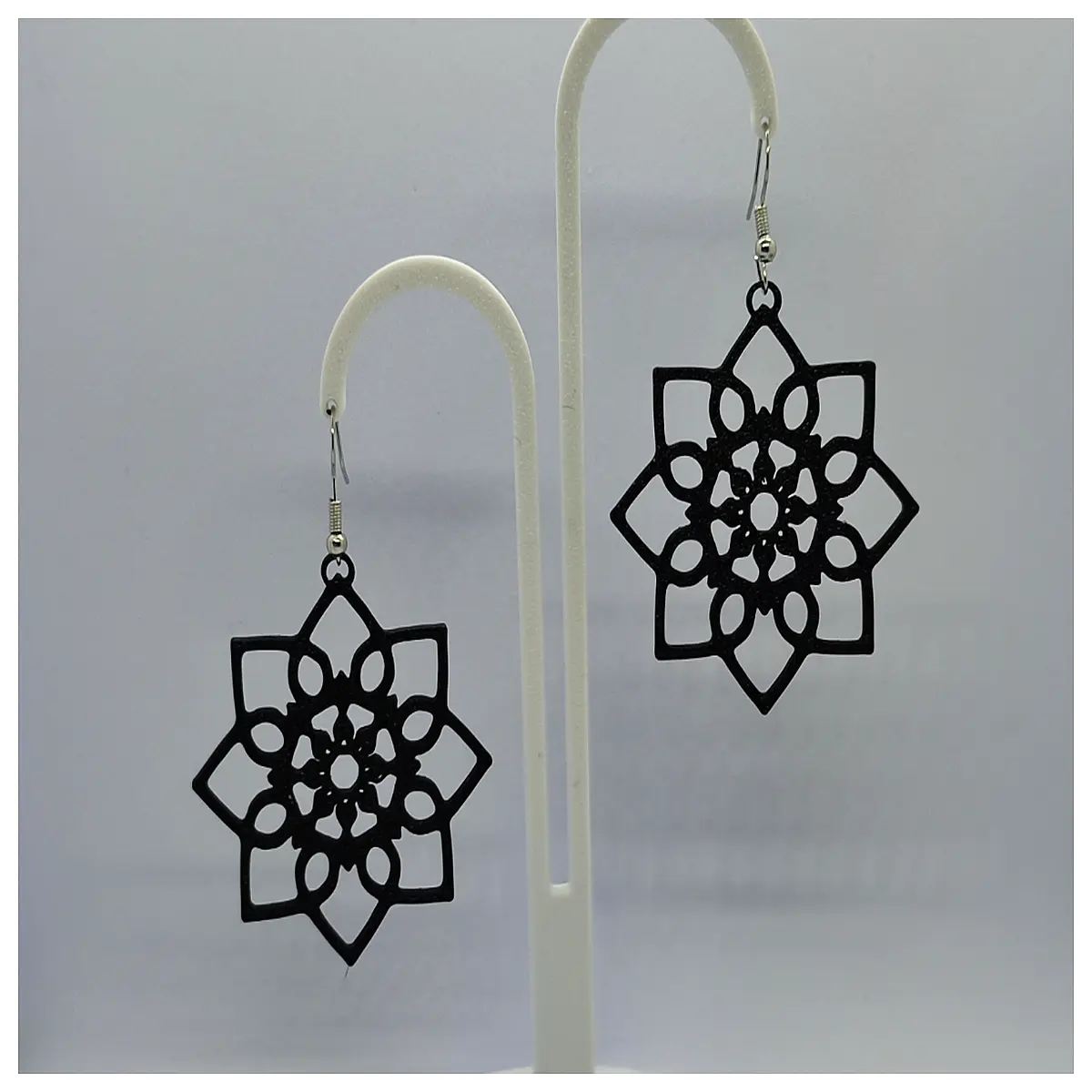 boho mandala hoop earrings for women vintage ethnic dangle jewelry spiritual chakra gift