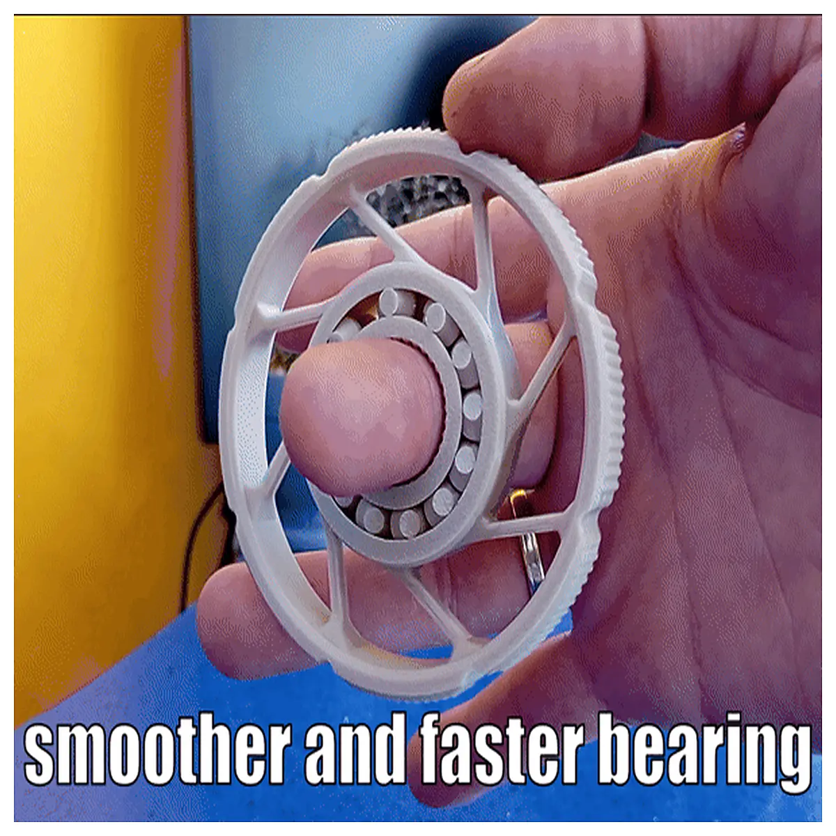 bearing fidget spinner iris flower metal stress relief toy anti anxiety desk gadget for adults kids