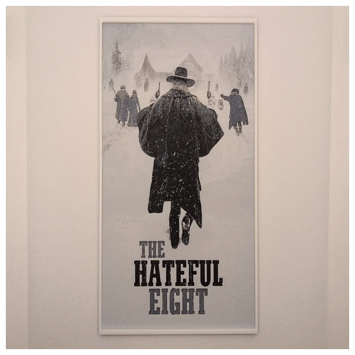 the hateful eight movie poster print 80s style western film art canvas wall decor for living room