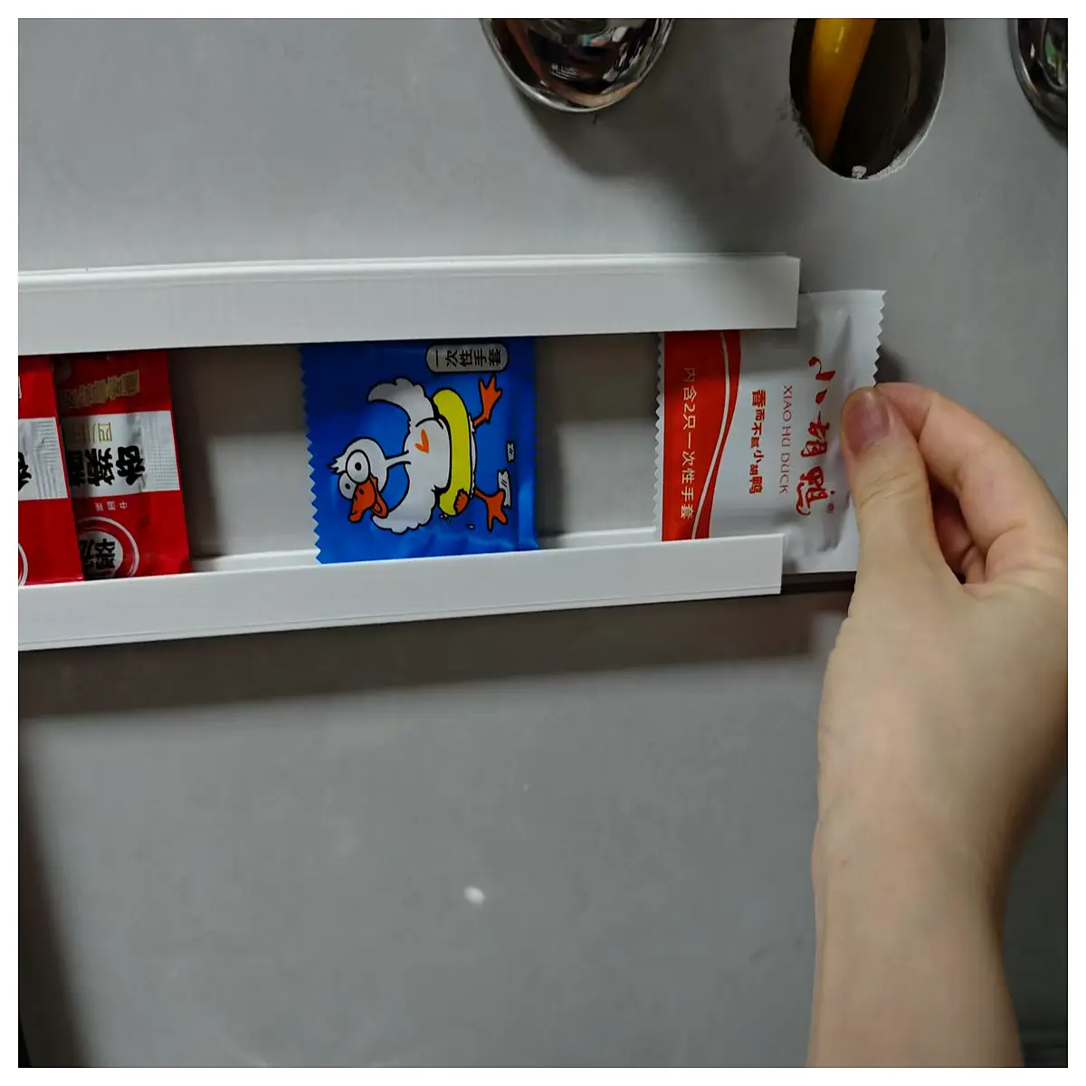 kitchen cabinet gap organizer u shaped insert shelf storage rack for pots pans lids vertical divider