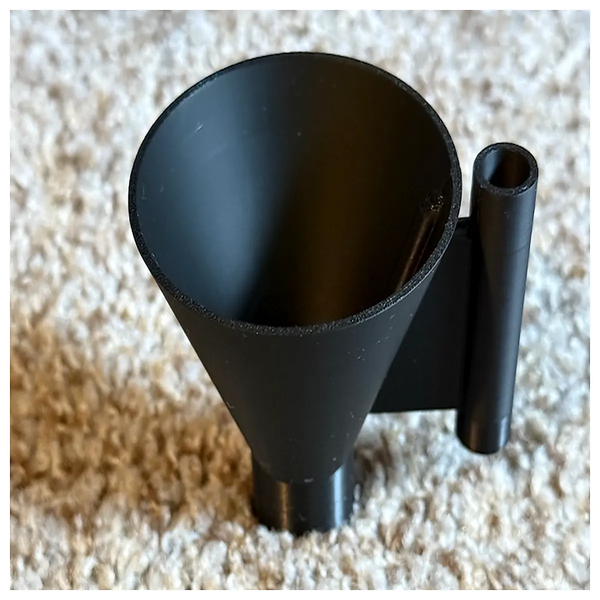 large capacity transfer funnel with spout for jugs bottles oil lab glassware pouring aid