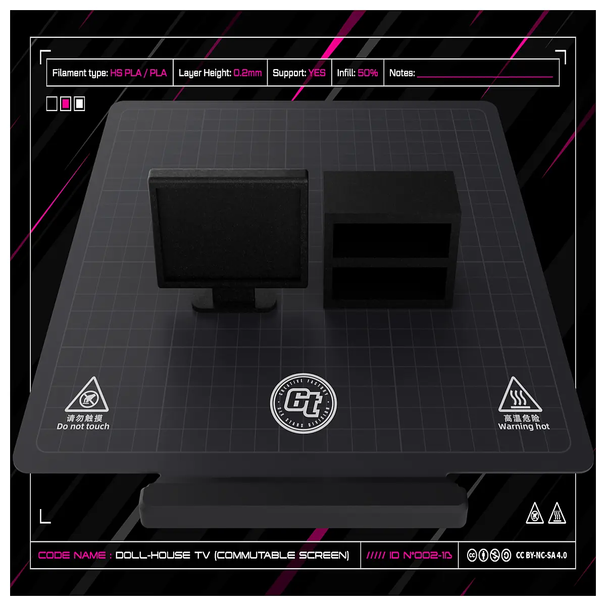 miniature dollhouse tv with interchangeable screen templates diy decor