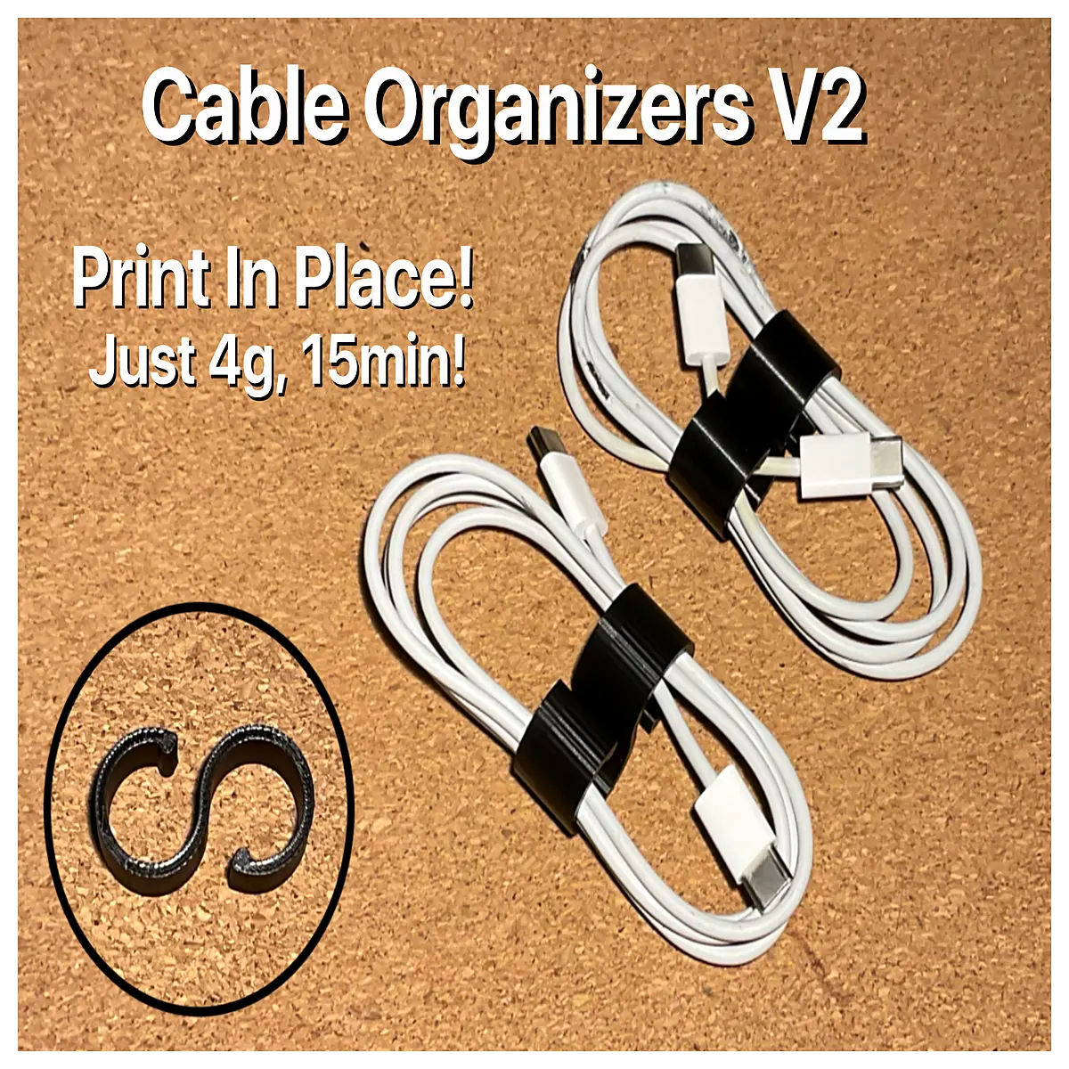 cable management clips organizer for desk wires charger cord holder tidy box