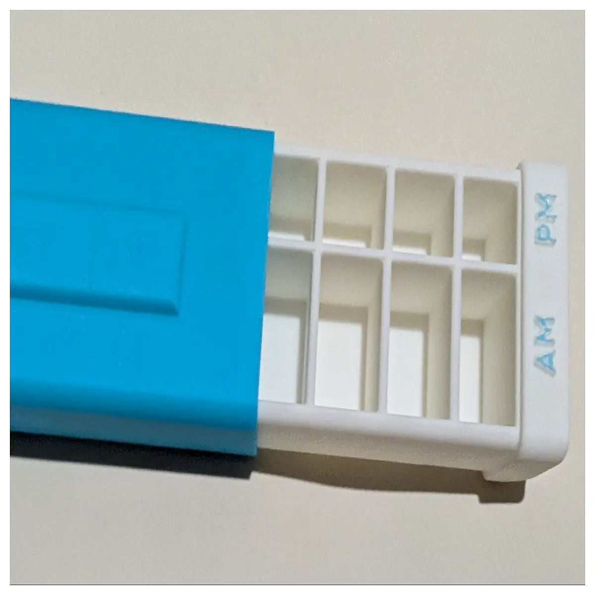 weekly pill organizer box with am pm compartments for medication management travel size vitamin sorter large capacity medicine case
