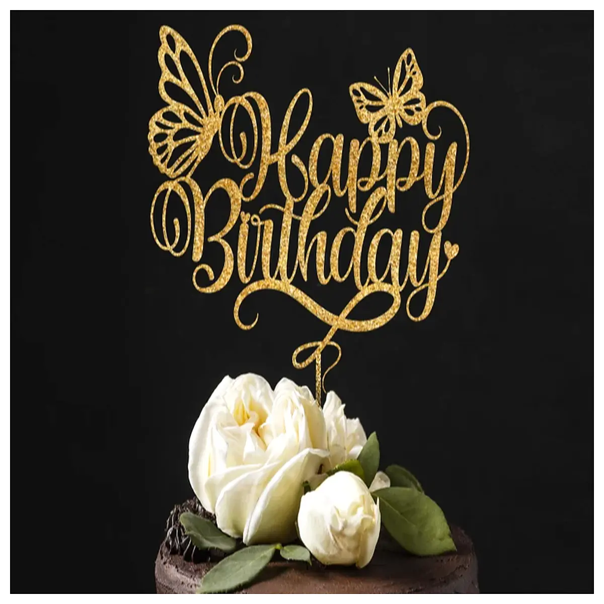 birthday cake toppers decorations number candles foil balloons party favors tableware set