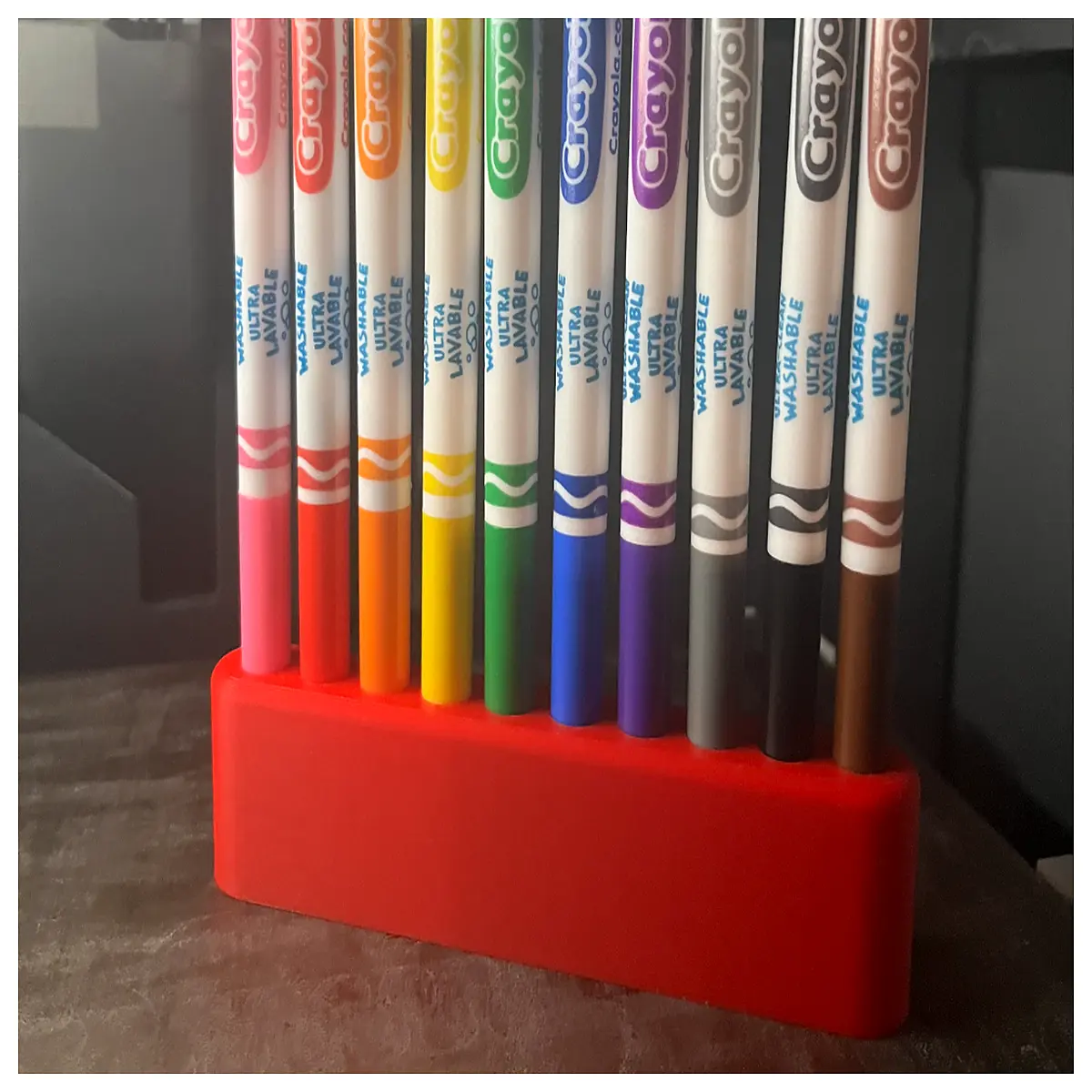 fine liner marker holder organizer desktop for art supplies storage