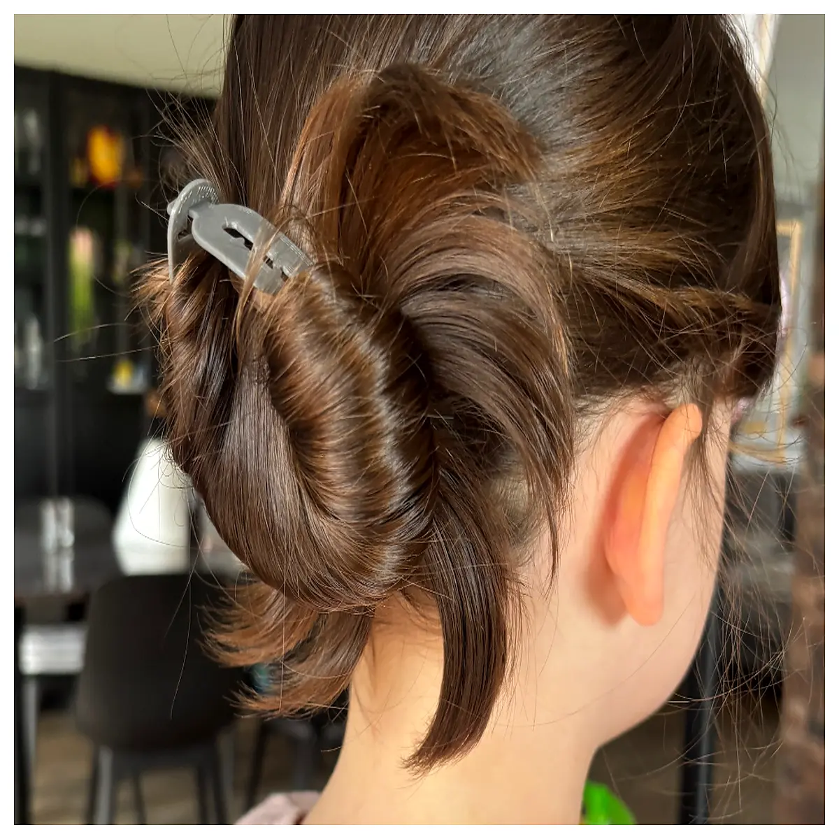 hair bun maker tool curly chignon form roller no heat updo creator for thick hair