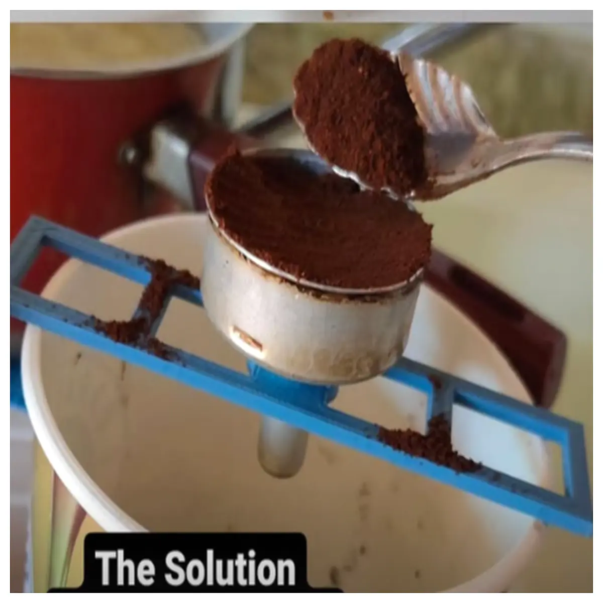 stainless steel coffee filter holder reusable mesh scoop for pour over dripper brewing accessories