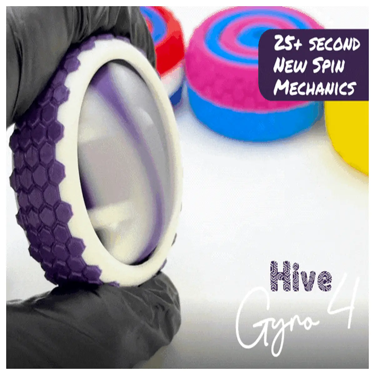 fidget spinner honeycomb design anti stress toy for adults anxiety relief aid desk gadget