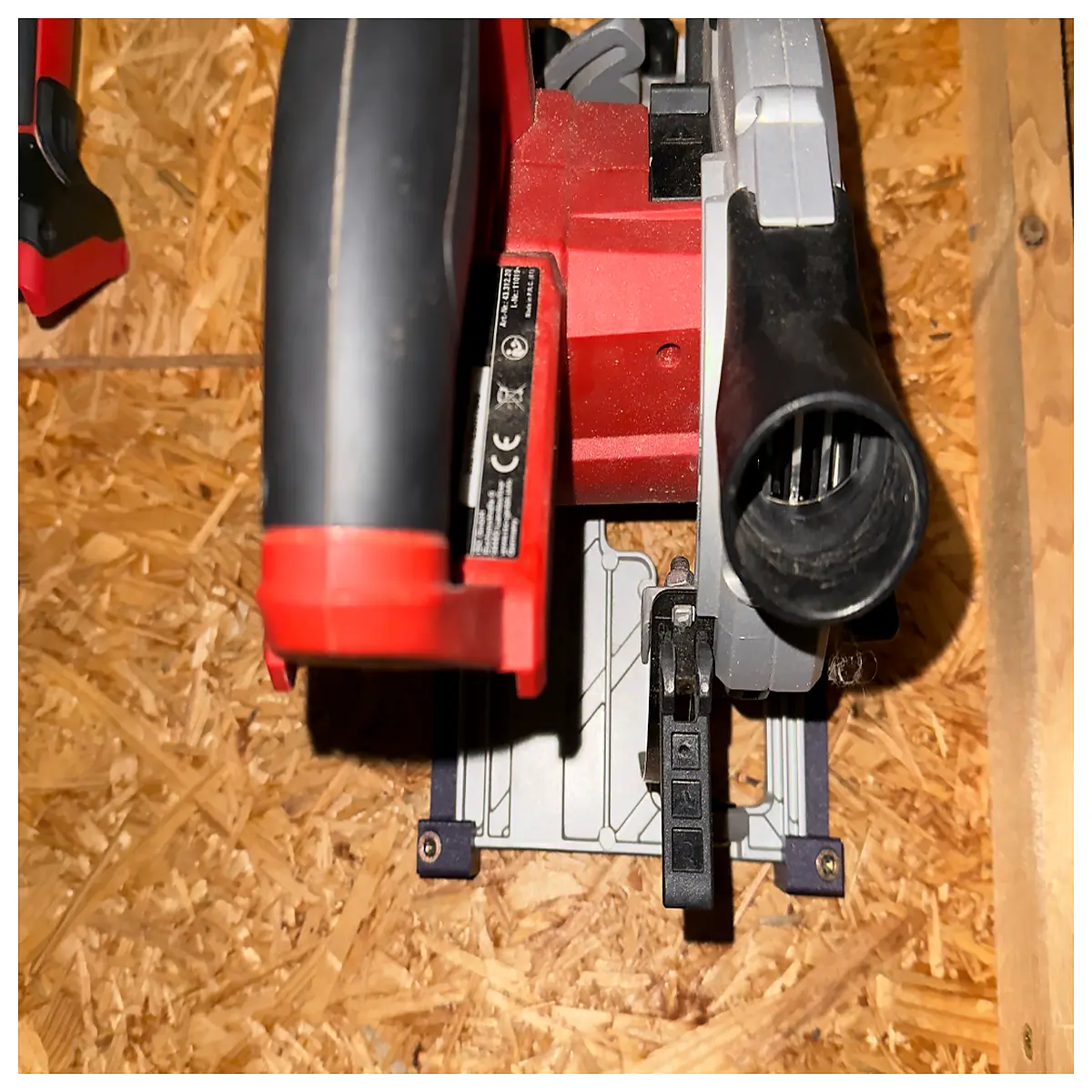 wall mount bracket for circular saw storage rack tool organizer workshop safety holder