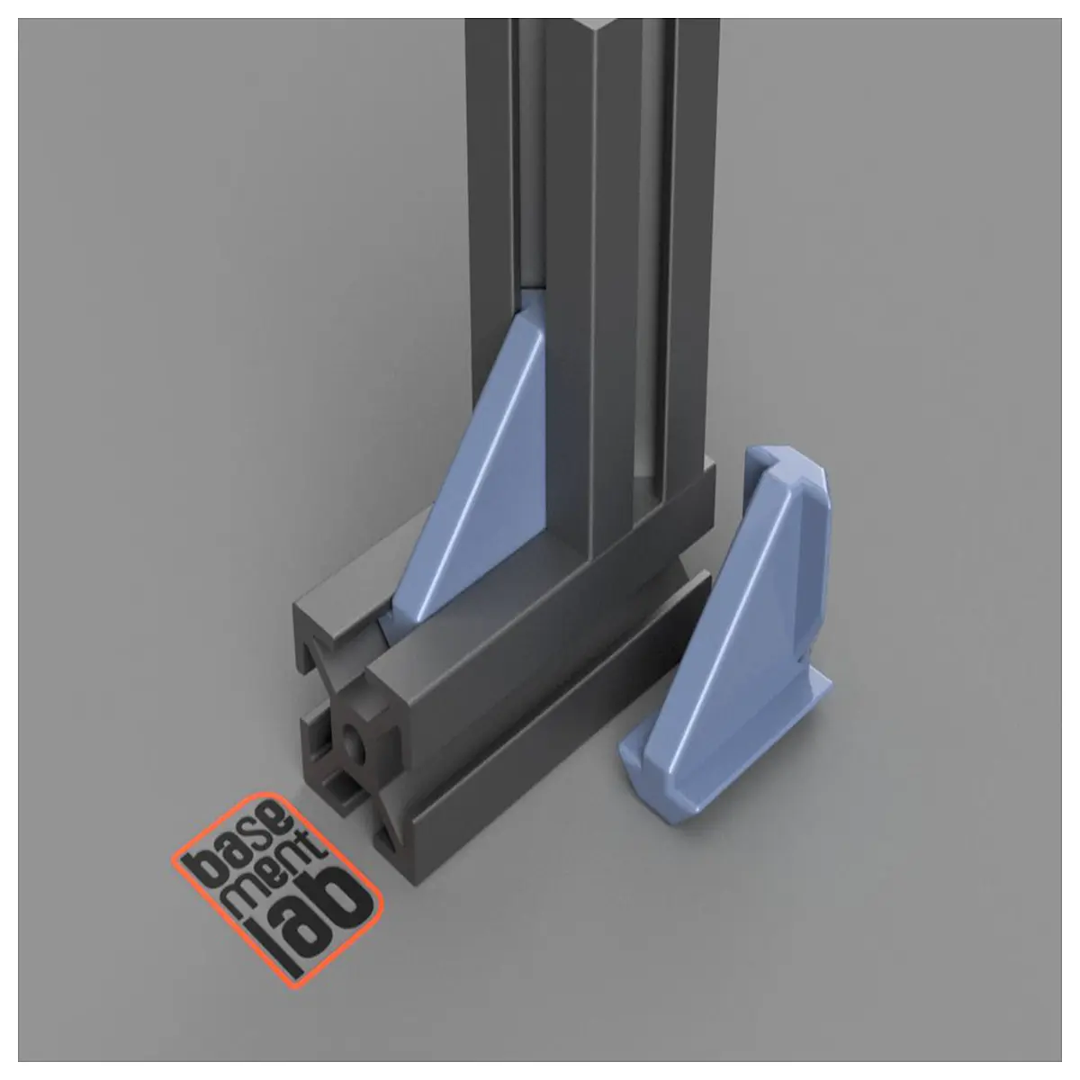 hidden t slot connector for aluminum profile 4590 series industrial mounting hardware