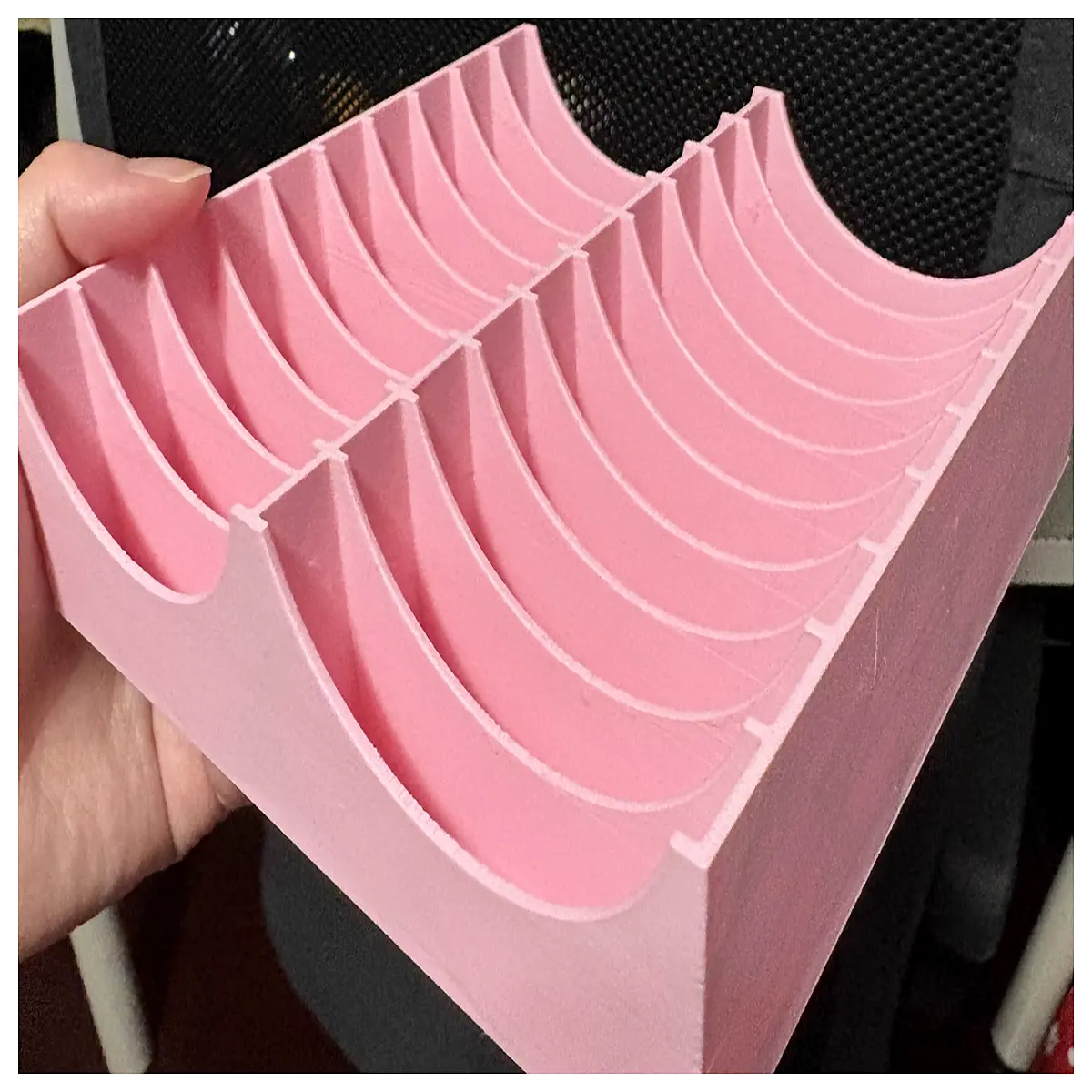 adhesive label organizer with 20 slots for craft supplies storage