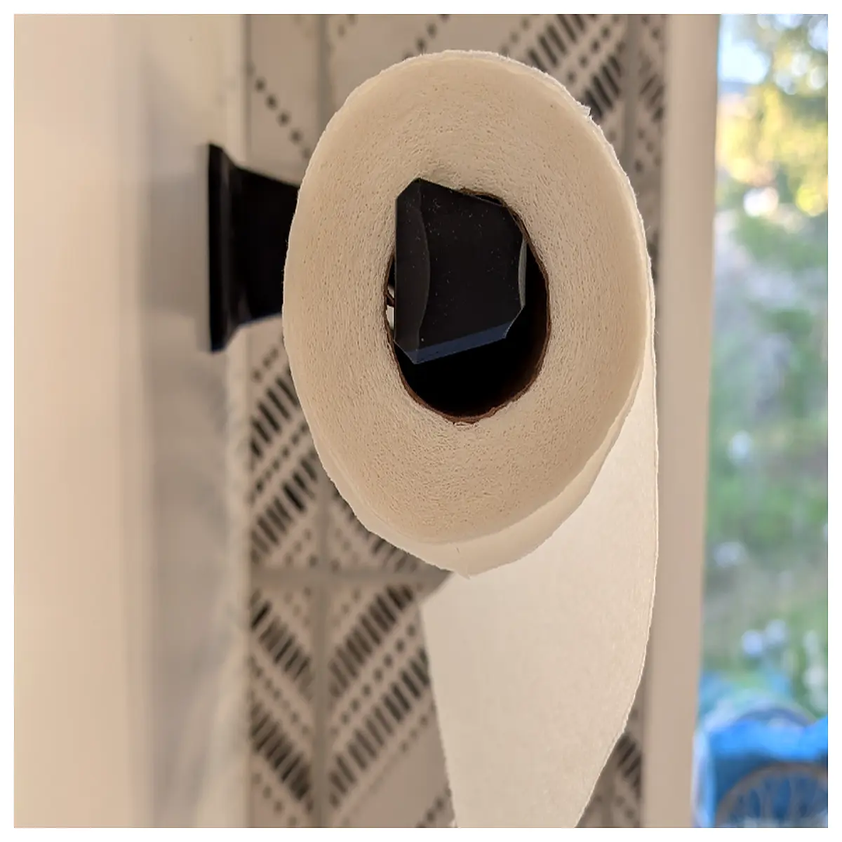 screw mount universal tissue holder bracket wall mounted paper towel dispenser for bathroom kitchen cabinet