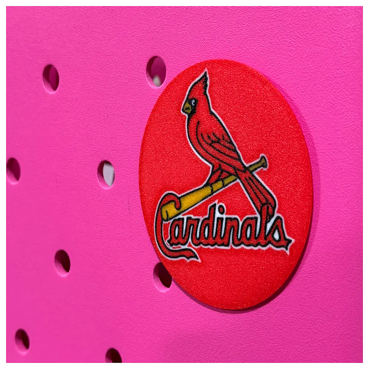 st cardinals stl bag charm keychain jewelry fans