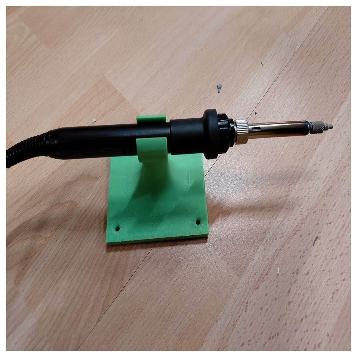 soldering iron holder with sponge cleaning tip rest organizer for electronics repair tools