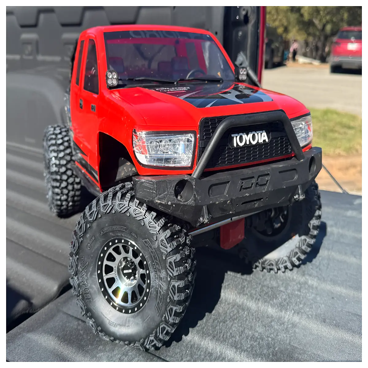 scx6 honcho front grille replacement for truck offroad styling parts