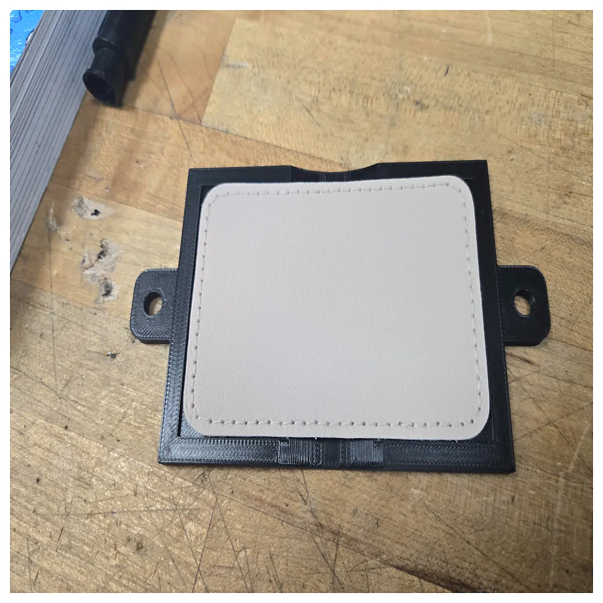 laser engraving jig for leather patches 35x25cm custom alignment template tool