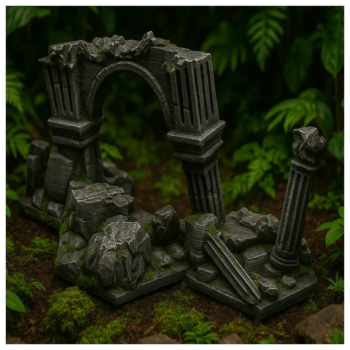 hexagon terrarium decor hideout reptile climbing obstacle maze habitat enrichment