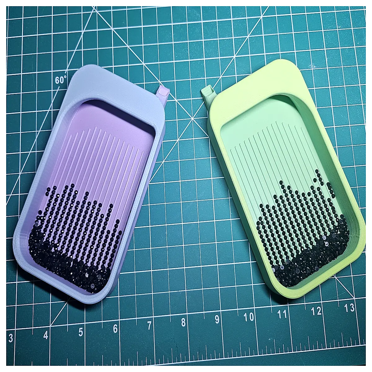 walkie talkie painting tray jewelry organizer print stl