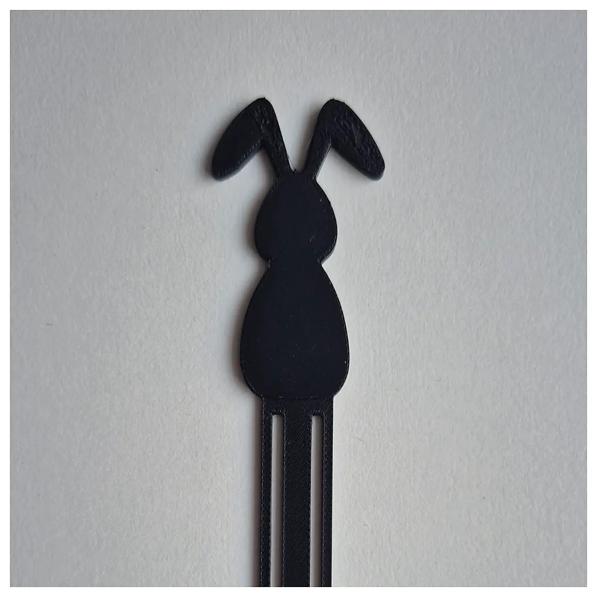 cute bunny rabbit bookmark for reading animal page marker students