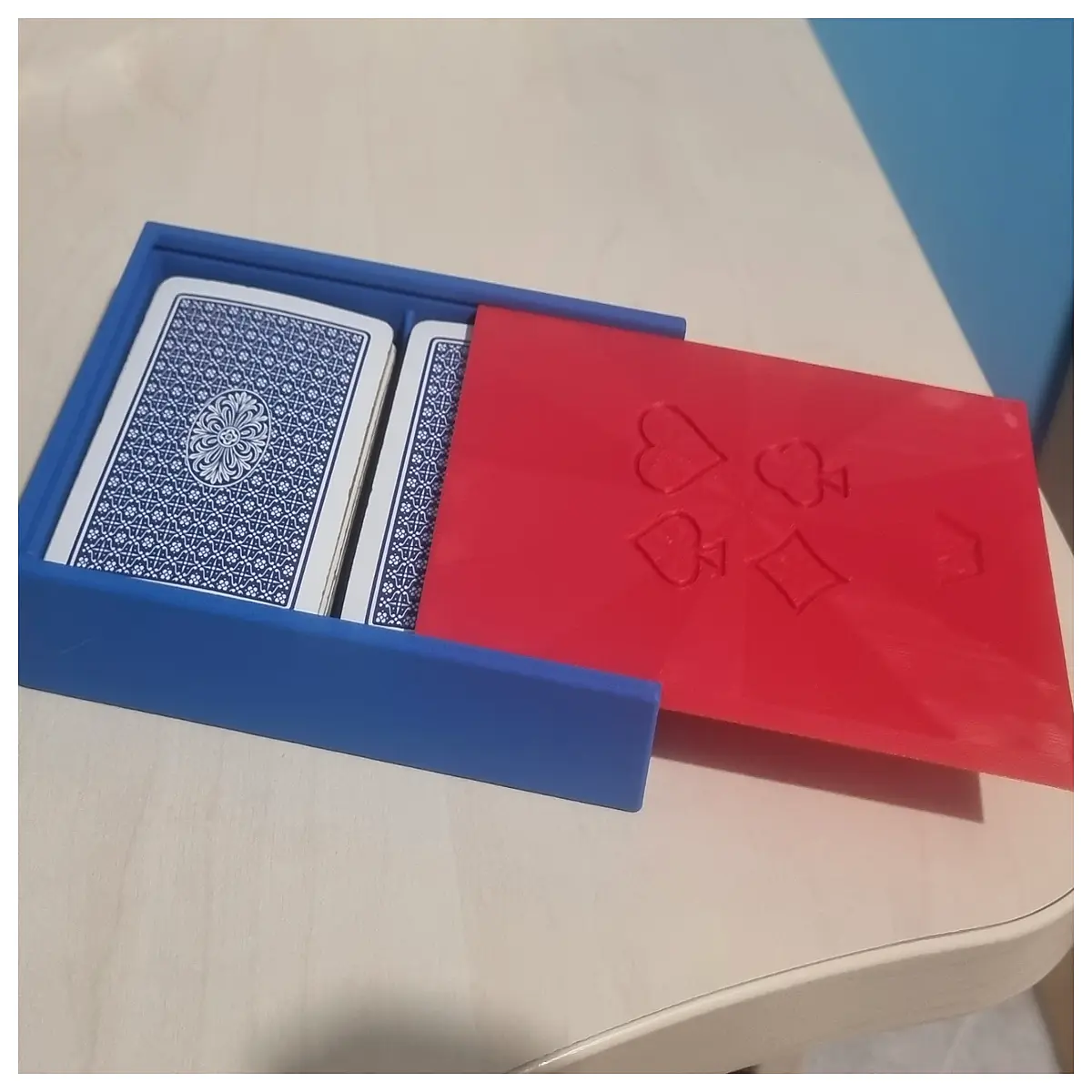 card storage box organizer deck protector sleeve holder travel case for tarot playing cards