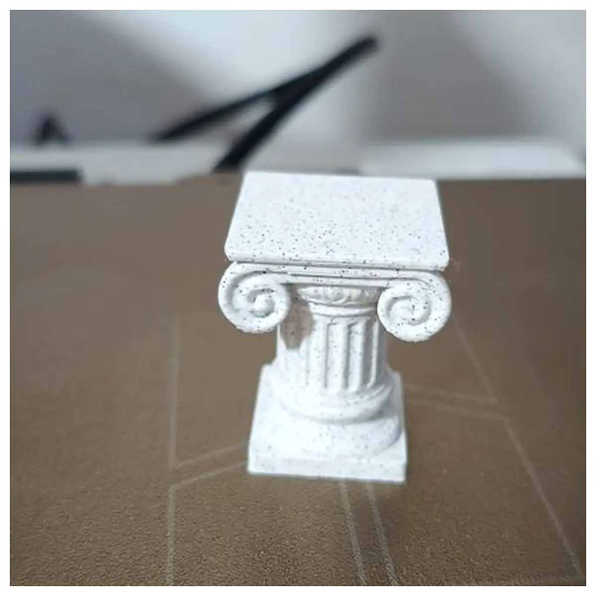 vintage ornate base for product photography antique style prop