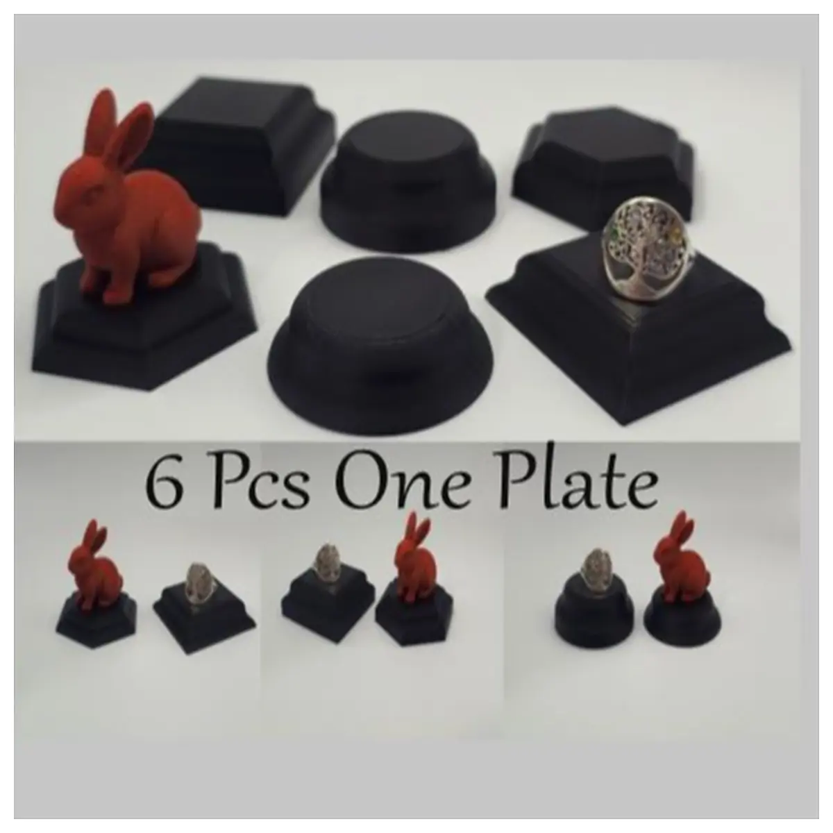 miniature photography with suction cup for product macro shot base support printing holder