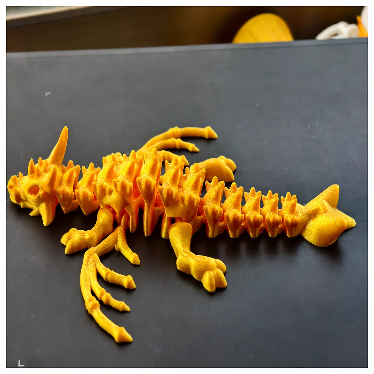 cute bone dragon plushie round version soft toy collectible kids