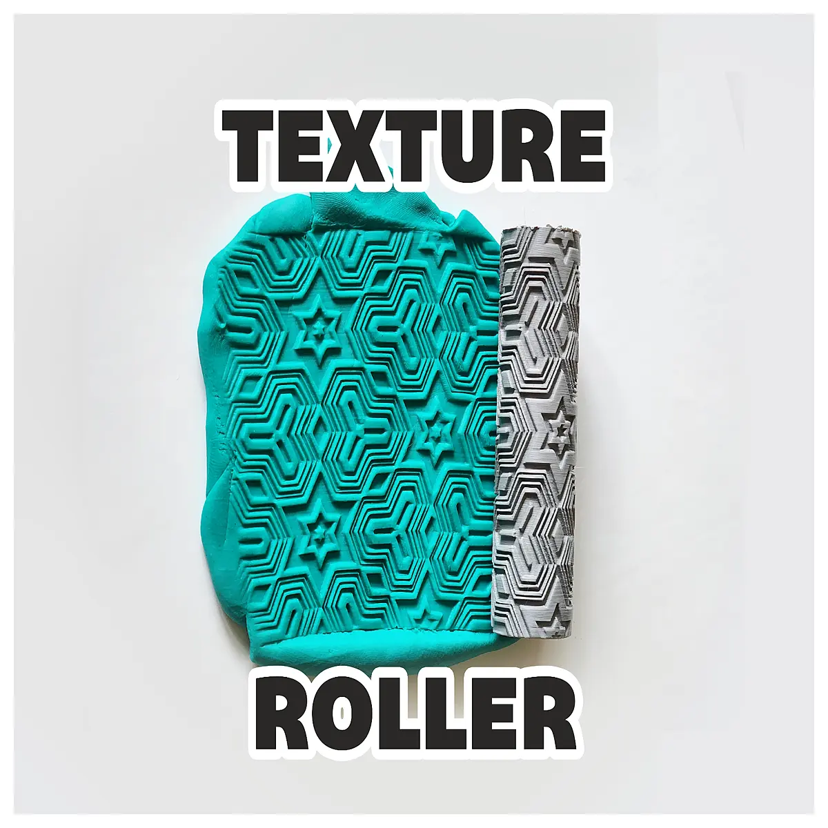 clay texture roller v20 for wall decor stone effect stamp tool diy home renovation plaster finish applicator