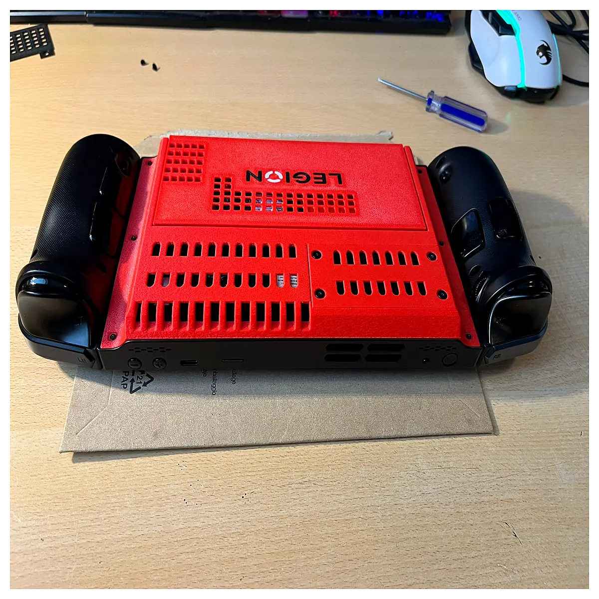 legion go ssd upgrade backplate dual m 2 expansion bracket mod